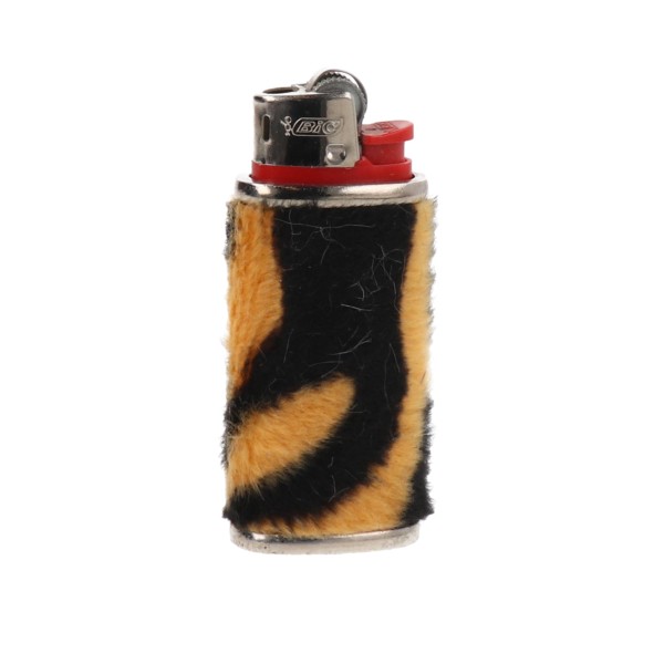 Αναπτήρας Με Μεταλλική Θήκη Και Ζεβρέ Σχέδιο Είδη Καπνιστού