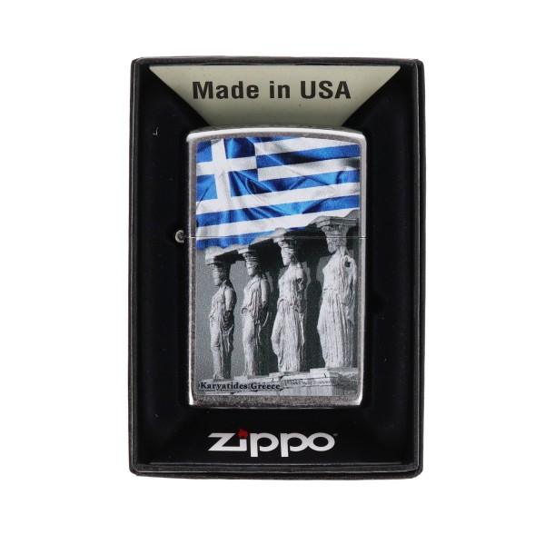 Αναπτήρας Zippo Karyatides Greece