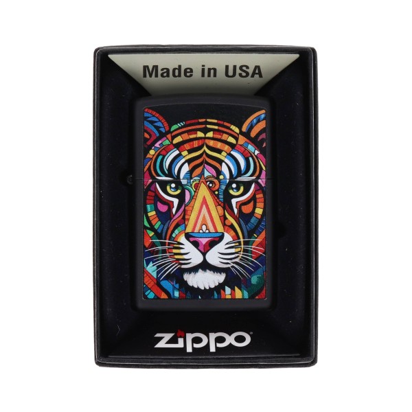 Αναπτήρας Zippo Colorful Tiger Design