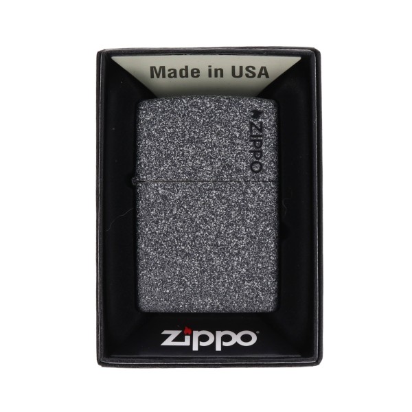 Αναπτήρας Zippo Classic Iron Stone with Zippo Logo