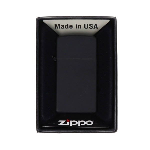 Αναπτήρας Zippo Slim Black Matte