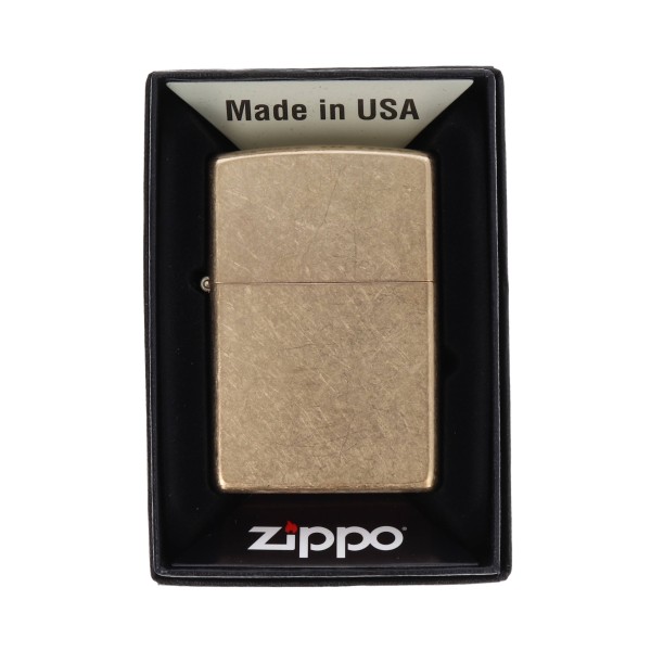 Αναπτήρας Zippo Brushed Solid Brass
