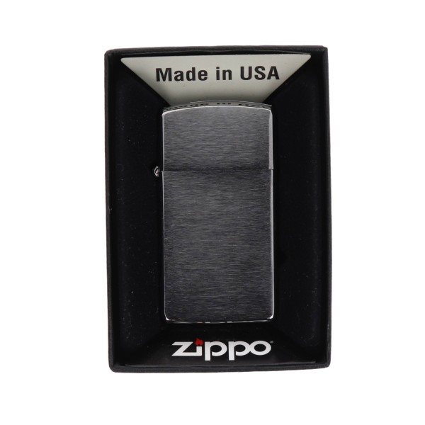 Αναπτήρας Zippo Slim Brushed Chrome