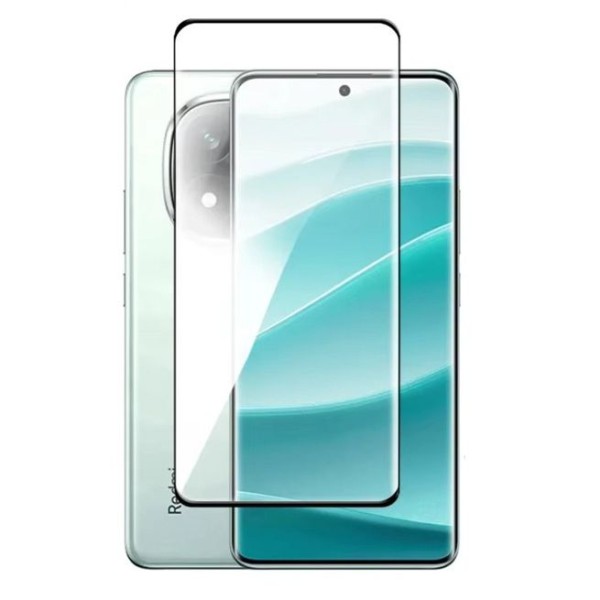Oba Style Fullscreen Tempered Glass Μαύρο (Xiaomi Redmi Note 15 Pro Plus 5G/ Xiaomi Poco M8 Pro)