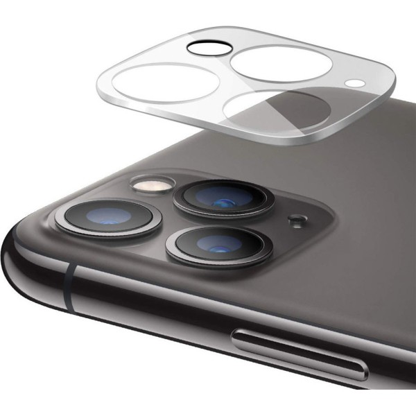Camera Tempered Glass με διάφανο πλαίσιο (Iphone 11 Pro/ Iphone 11 Pro Max)