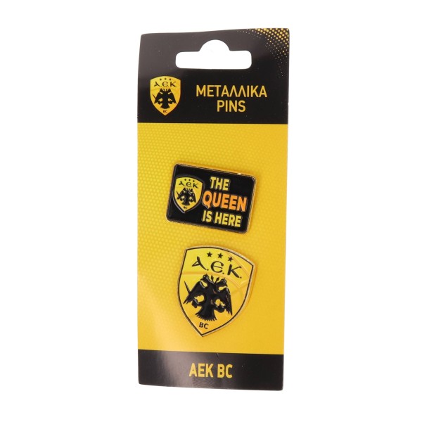 Pins Μεταλλικά - Άεκ Μπάσκετ Αξεσουάρ & Παιχνίδια