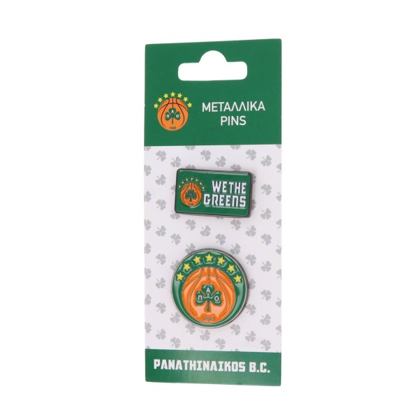 Pins Μεταλλικά - Παναθηναικός Μπάσκετ Αξεσουάρ & Παιχνίδια