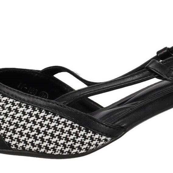 Lov'it Slingback Γόβα με Tweed Υφή και Χαμηλό Τακούνι Lov'it Slingback Γόβα με Tweed Υφή και Χαμηλό Τακούνι