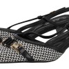 Lov'it Slingback Γόβα με Tweed Υφή και Χαμηλό Τακούνι Lov'it Slingback Γόβα με Tweed Υφή και Χαμηλό Τακούνι
