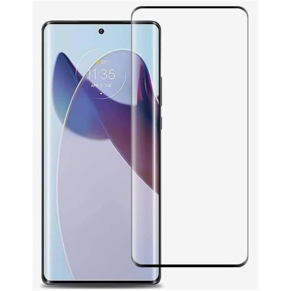 Oba Style Fullscreen Tempered Glass Μαύρο (Motorola Edge 60 Fusion) Αξεσουάρ Κινητών/Tablet