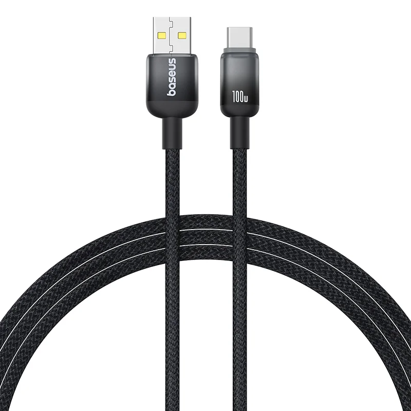 Baseus Discolor Series Καλώδιο USB-A to USB-C Fast Charging 100W 1m