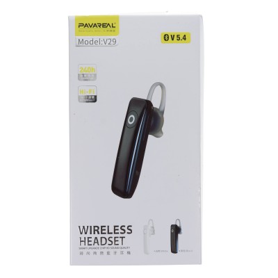 Pavareal V29 In-Ear Bluetooth Handsfree Ακουστικό