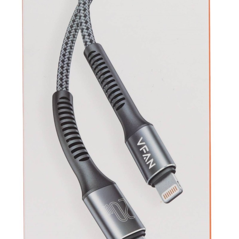 Vfan X22 Καλώδιο Φόρτισης USB-C σε Lightning 1m 20w