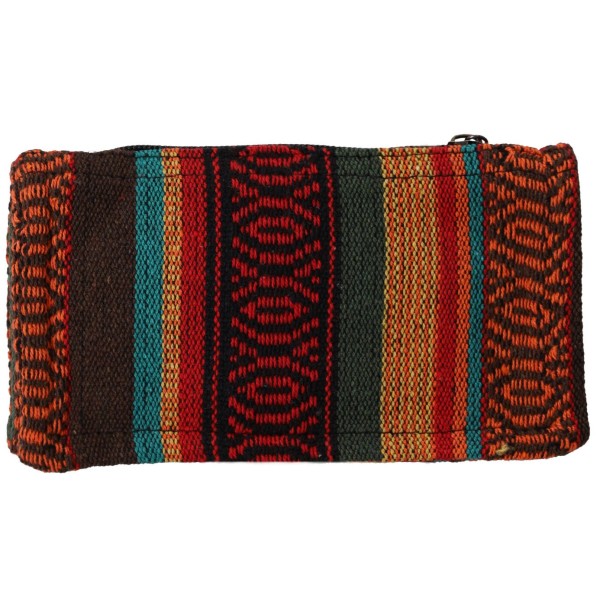 Καπνοθήκη Χειροποίητη Υφασμάτινη Καφέ - Πορτοκαλί