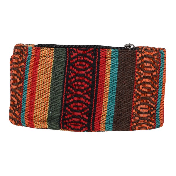 Καπνοθήκη Χειροποίητη Υφασμάτινη Καφέ - Πορτοκαλί