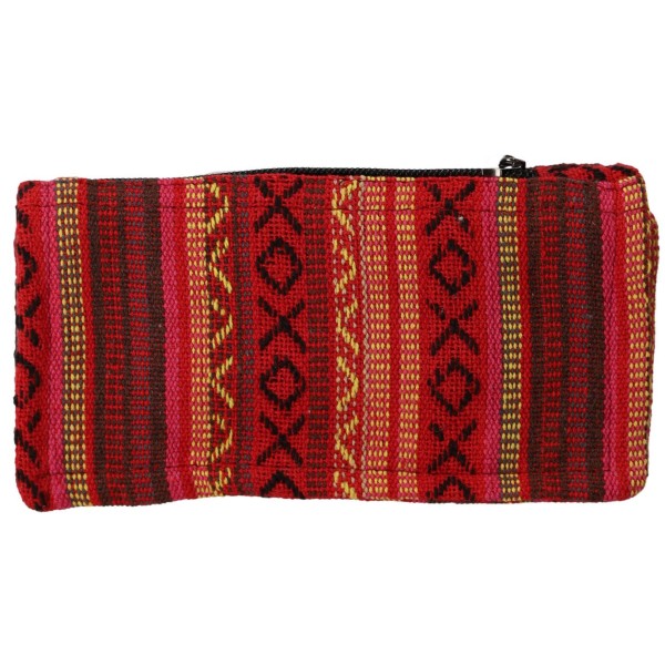 Καπνοθήκη Χειροποίητη Υφασμάτινη Kόκκινο - Κίτρινο