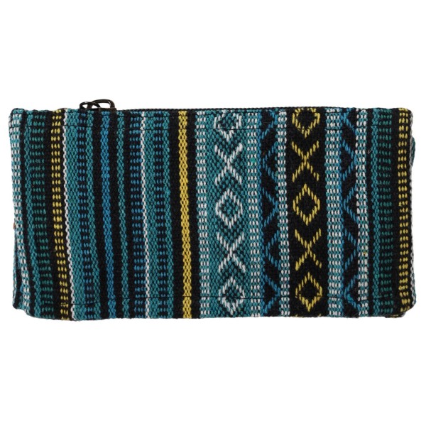 Καπνοθήκη Χειροποίητη Υφασμάτινη Γαλάζιο - Κίτρινο