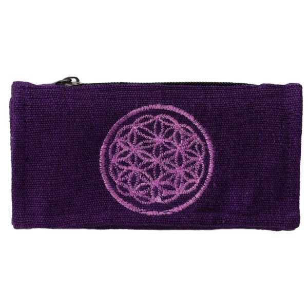 Καπνοθήκη Υφασμάτινη Μωβ Με Σχέδιο Mandala