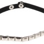 Κολιέ Chocker Δερματίνη με τρουκς