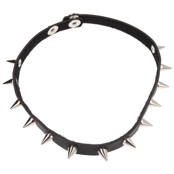 Κολιέ Chocker Δερματίνη με τρουκς Γυναικεία Κολιέ
