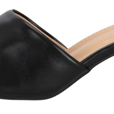 Gogo Shoes Mules Με Χοντρό Τακούνι από Δερματίνη