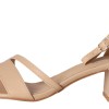Gogo Shoes Γυναικείο Πέδιλο με Λουράκια και Χοντρό Τακούνι