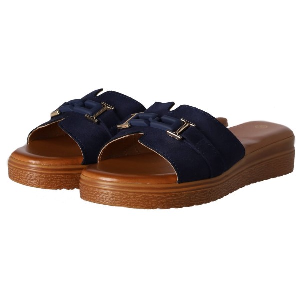 Diamantique Γυναικεία Παντόφλα με Διακοσμητικό