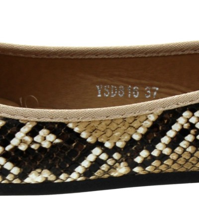 Diamantique Γυναικείες Μπαλαρίνες - Snake Print