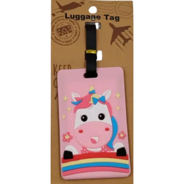 Luggage Tag Ετικέτα Βαλίτσας -Unicorn
