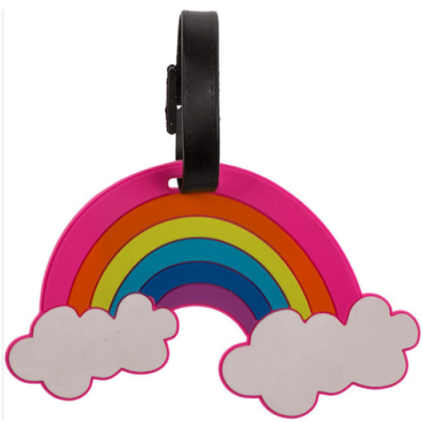 Luggage Tag Ετικέτα Βαλίτσας -Rainbow