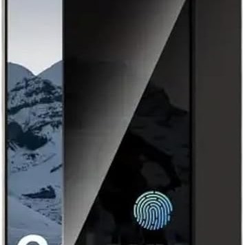 Privacy Fullscreen Tempered Glass Με Fingerprint (Samsung Galaxy S25 Ultra)