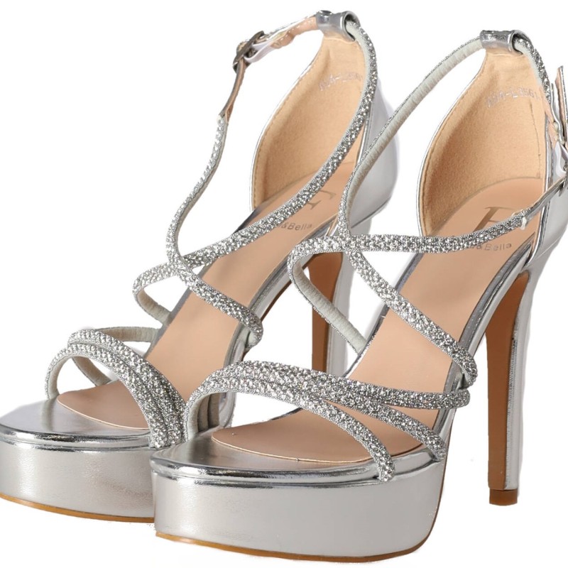 Fashion & Bella Γυναικείο Πέδιλο με Πολύ Ψηλό Λεπτό Τακούνι και Φιάπα