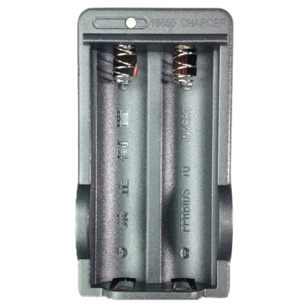 Φορτιστής Διπλής Μπαταρίας Ιόντων Λιθίου 18650 3.7v