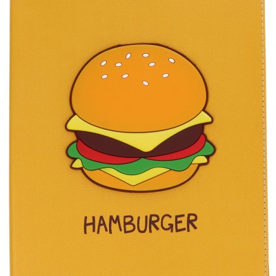 Book Cover Θήκη Tablet Με 3D Σχέδιο Hamburger (Universal 8'')