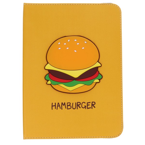 Book Cover Θήκη Tablet Με 3D Σχέδιο Hamburger (Universal 8'')