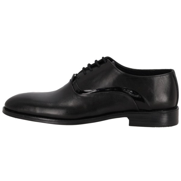 Atabey Ανδρικά Δερμάτινα Σκαρπίνια με Λεπτομέρεια Λουστρίνι Ανδρικά Παπούτσια Casual