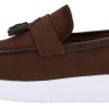 Aslan Oglou Aνδρικά Loafers Suede με Chunky Σόλα