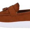 Aslan Oglou Aνδρικά Loafers Suede με Chunky Σόλα