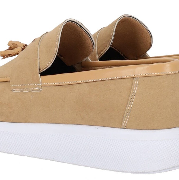 Aslan Oglou Aνδρικά Loafers Suede με Chunky Σόλα