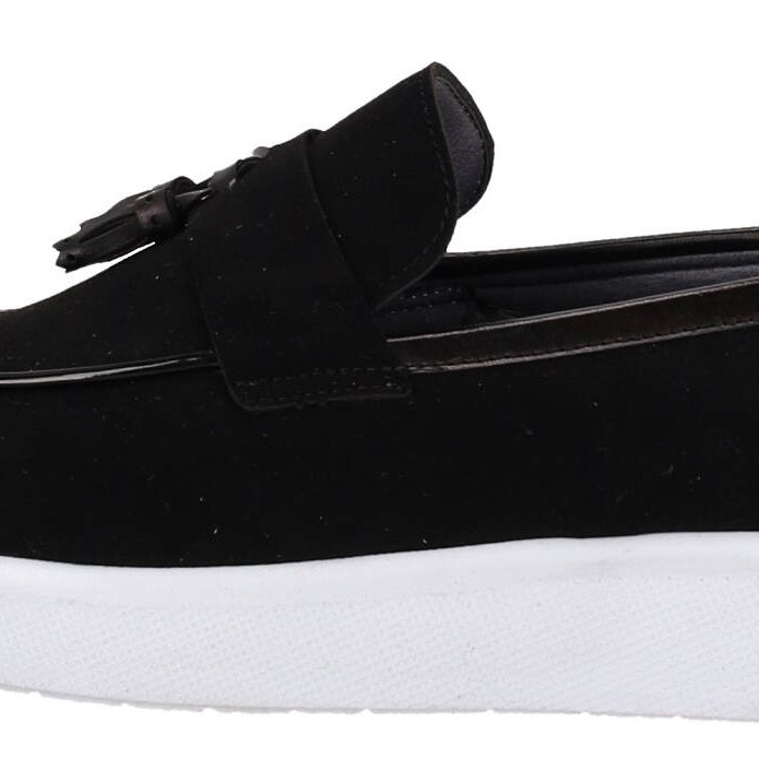 Aslan Oglou Aνδρικά Loafers Suede με Chunky Σόλα