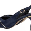 Paylan Γυναικεία Slingback Suede Γόβα με Κοντό Τακούνι Paylan Γυναικεία Slingback Suede Γόβα με Κοντό Τακούνι