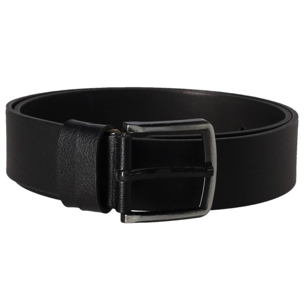 Real Leather Ανδρική Δερμάτινη Ζώνη με Μεταλλική Αγκράφα