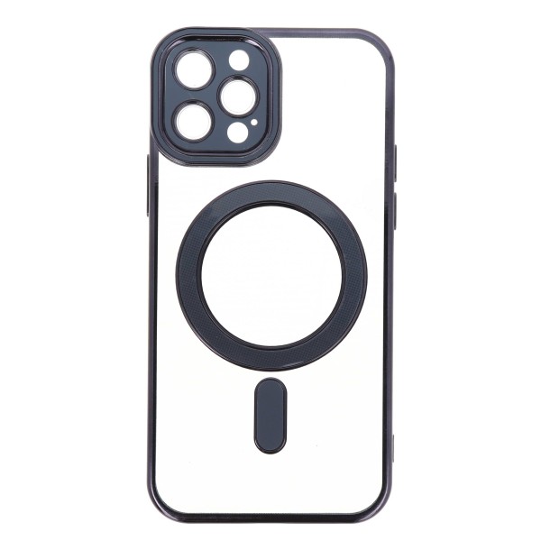 IRIS Back Cover Θήκη Σιλικόνης Με Τζαμάκι Κάμερας Και Magsafe (Iphone 12 Pro) Είδη Τεχνολογίας