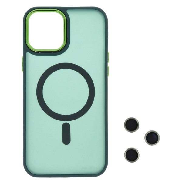 Cookover Back Cover Θήκη Magsafe Και Προστατευτικά Κάμερας (Iphone 12 Pro Max)