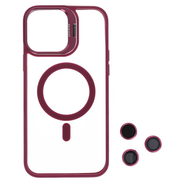 Cookover Back Cover Θήκη Magsafe, Στήριγμα Κάμερας Και Προστατευτικά Κάμερας (Iphone 13 Pro Max)