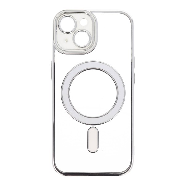 IRIS Back Cover Θήκη Σιλικόνης Με Τζαμάκι Κάμερας Και Magsafe (Iphone 15) Είδη Τεχνολογίας