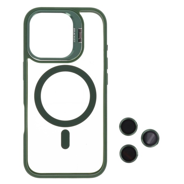 Cookover Back Cover Θήκη Magsafe, Στήριγμα Κάμερας Και Προστατευτικά Κάμερας (Iphone 16 Pro) Είδη Τεχνολογίας
