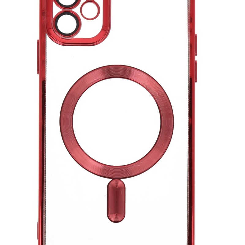 Θήκη Back Cover Σιλικόνης Με Τζαμάκι Κάμερας Και Magsafe (Iphone 11)