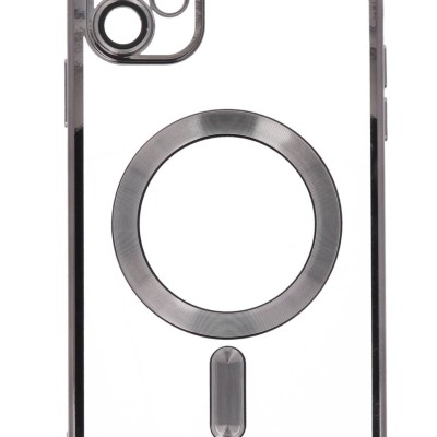 Θήκη Back Cover Σιλικόνης Με Τζαμάκι Κάμερας Και Magsafe (Iphone 11)