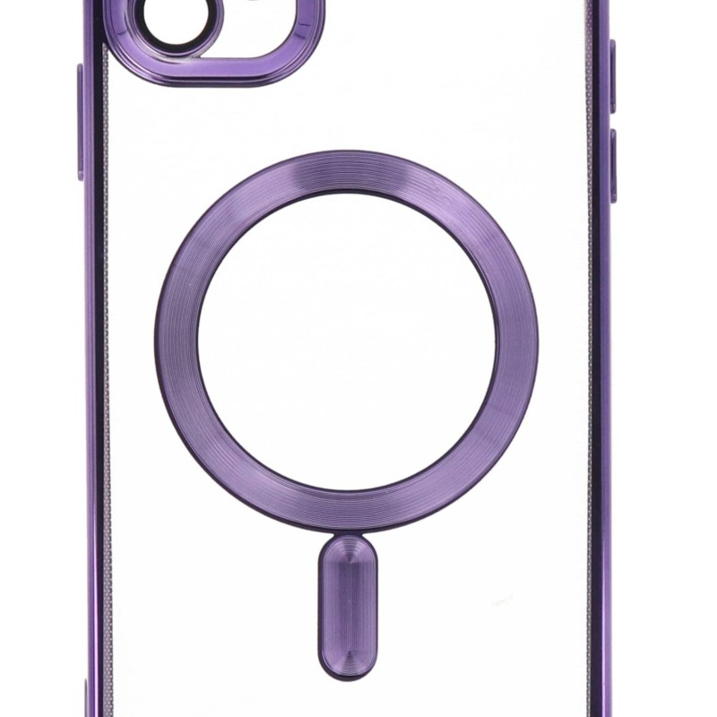 Θήκη Back Cover Σιλικόνης Με Τζαμάκι Κάμερας Και Magsafe (Iphone 11)